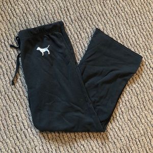 Victoria’s Secret PINK Black Sweatpants